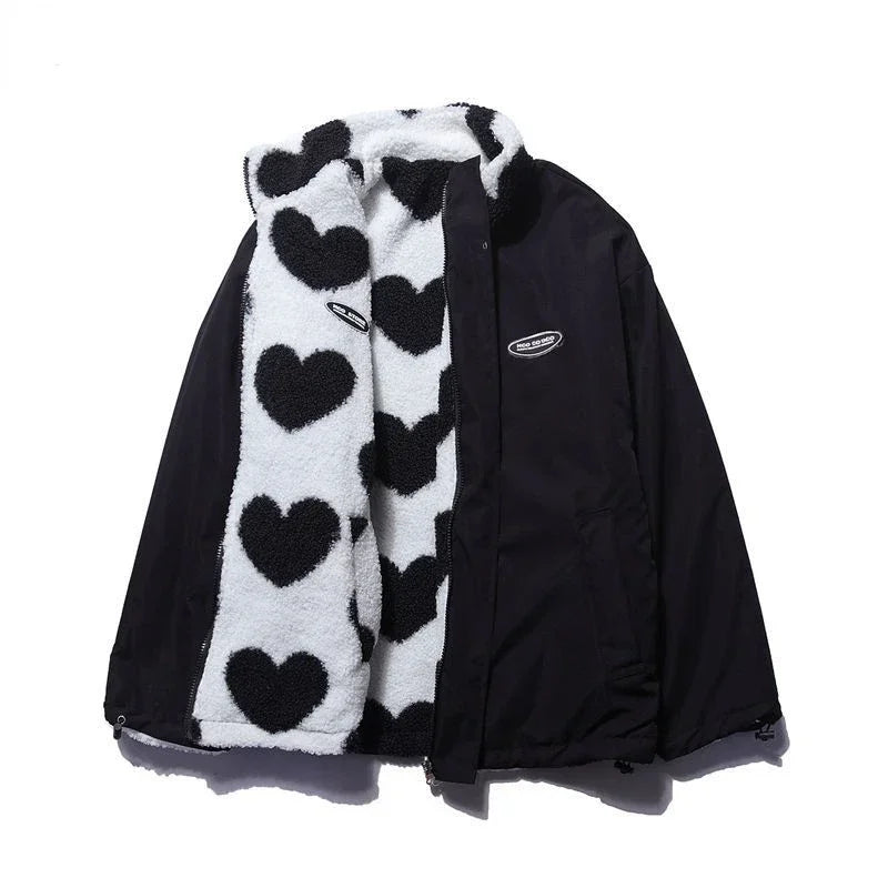 ALVEENA – REVERSIBLE HEART JACKET