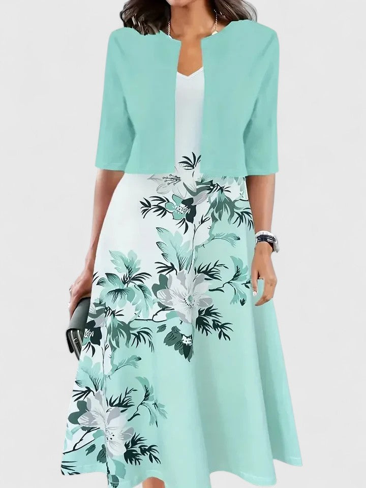 CHANTAL – ELEGANT MIDI DRESS
