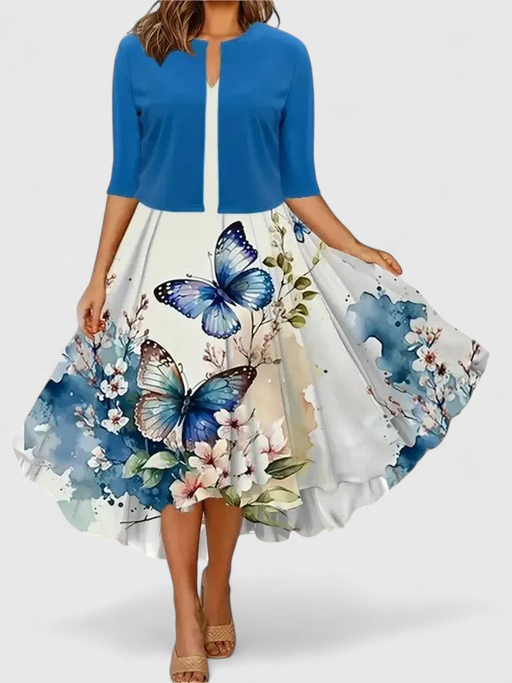 CHANTAL – ELEGANT MIDI DRESS