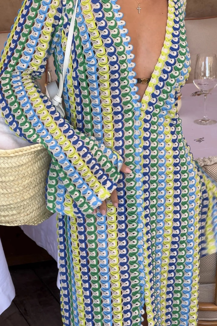 Sohpie - Crochet Maxi Dress