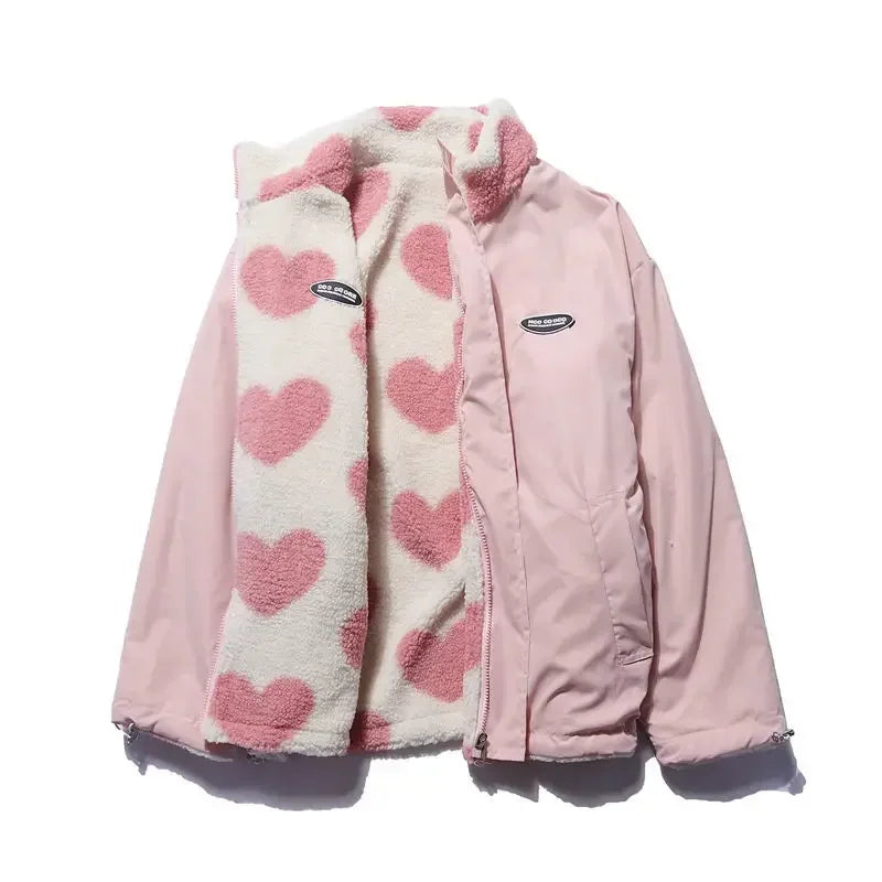 ALVEENA – REVERSIBLE HEART JACKET