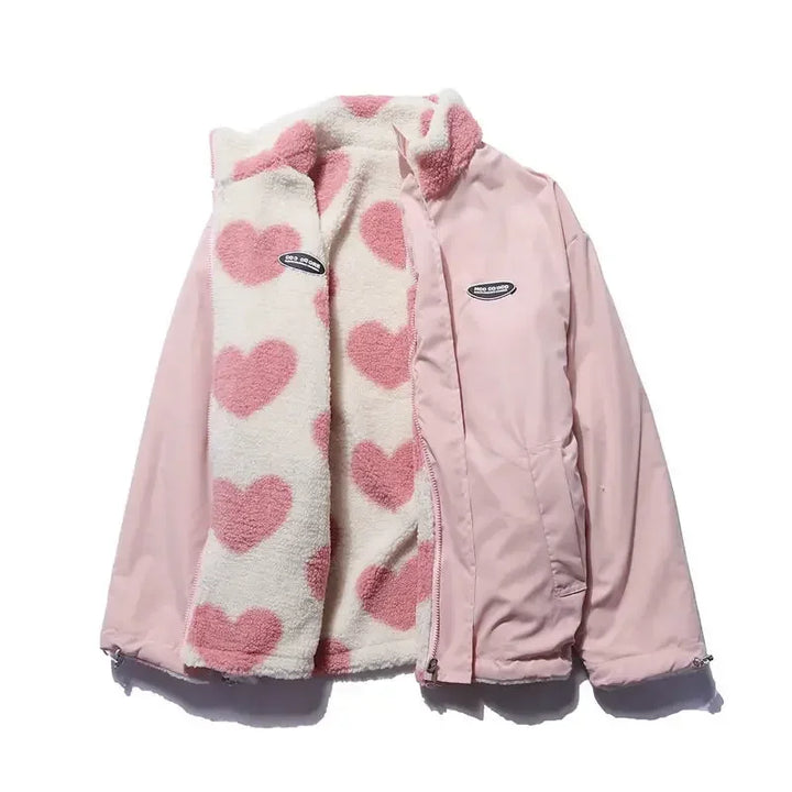 ALVEENA – REVERSIBLE HEART JACKET