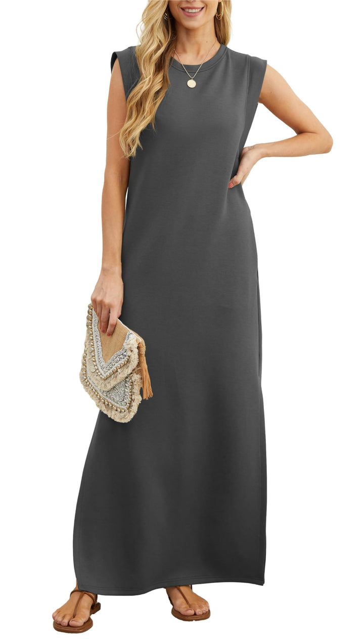 ZALINDRA – FLOWY MAXI SUMMER DRESS FOR SUNNY DAYS