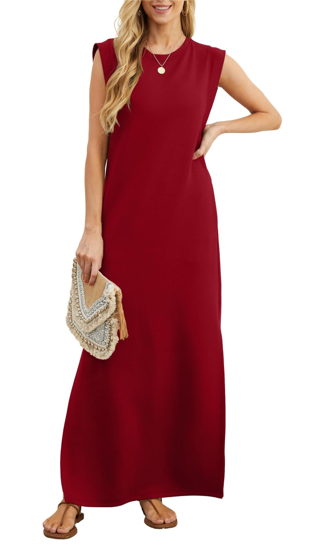ZALINDRA – FLOWY MAXI SUMMER DRESS FOR SUNNY DAYS