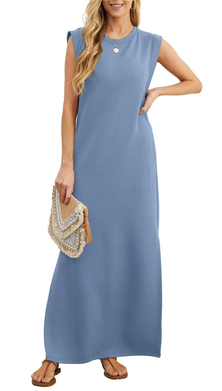 ZALINDRA – FLOWY MAXI SUMMER DRESS FOR SUNNY DAYS