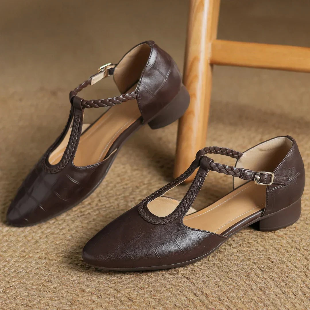CAERAVELLE – KEPA LEATHER MARY JANE