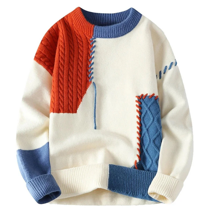VELISINDRA – PATCHWORK PULLOVER