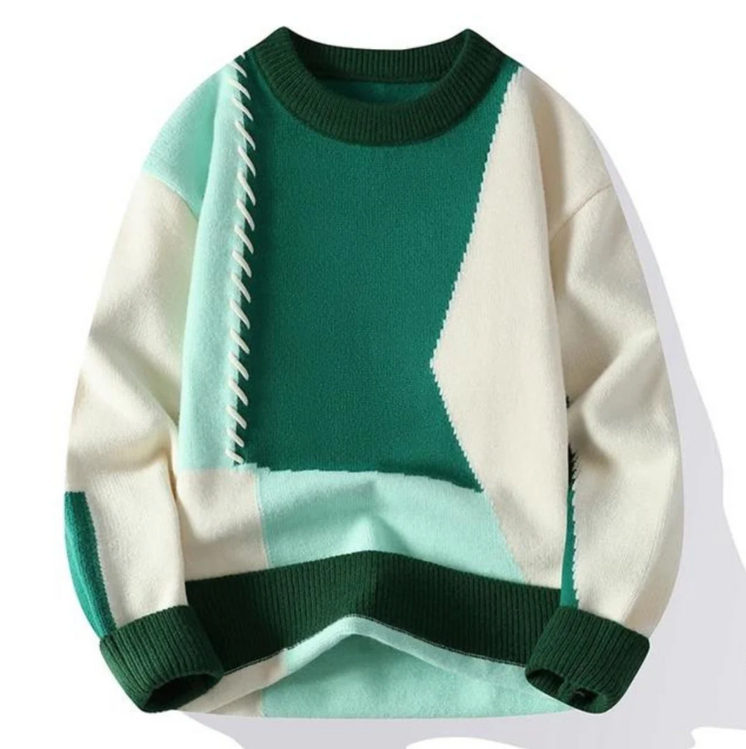 VELISINDRA – PATCHWORK PULLOVER
