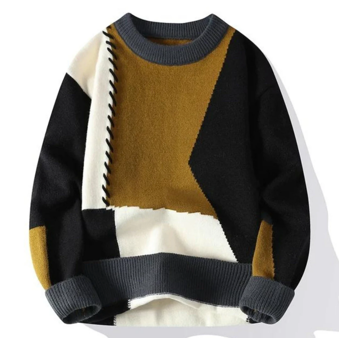 VELISINDRA – PATCHWORK PULLOVER
