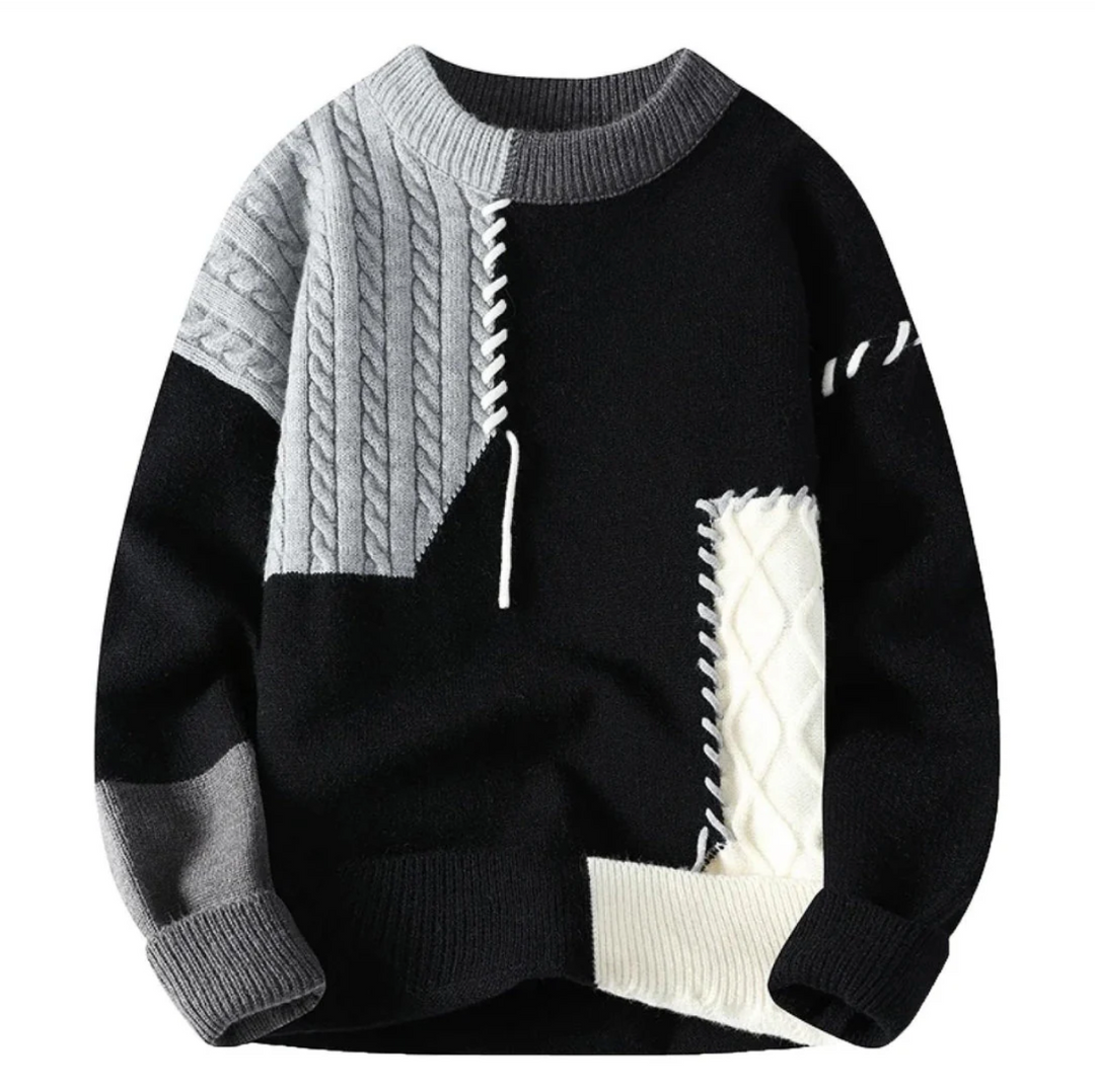 VELISINDRA – PATCHWORK PULLOVER