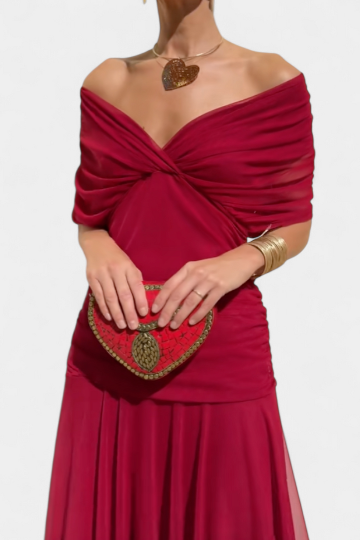 ORELITHYNE – ROMANTIC LONG FLORAL DRESS