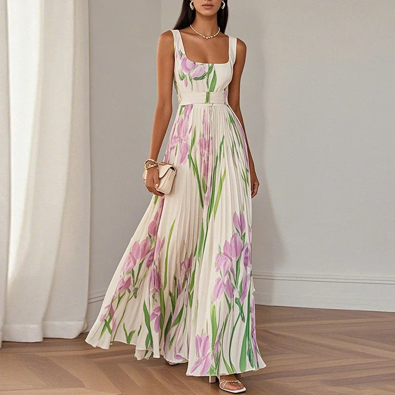 Miriam - Elegant Floral Dress