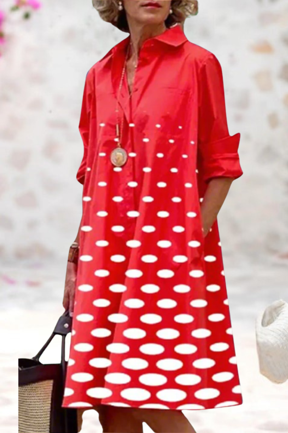 Zenobia - Elegant Midi Dress for Fashion-Forward Women
