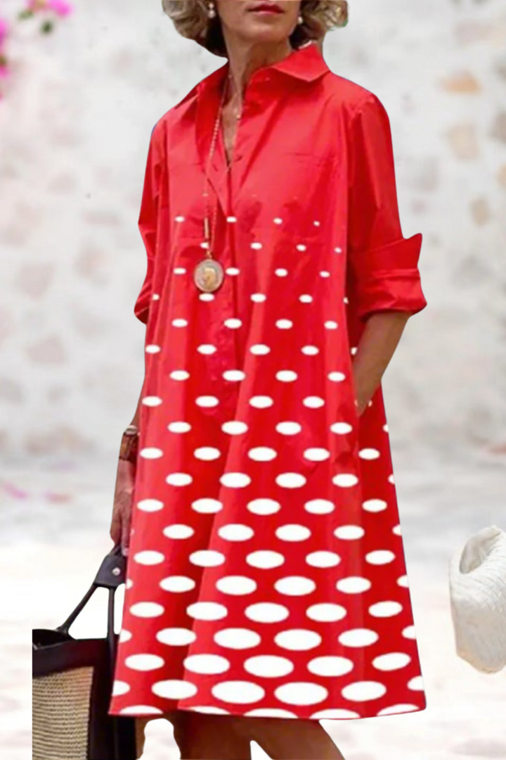 Zenobia - Elegant Midi Dress for Fashion-Forward Women