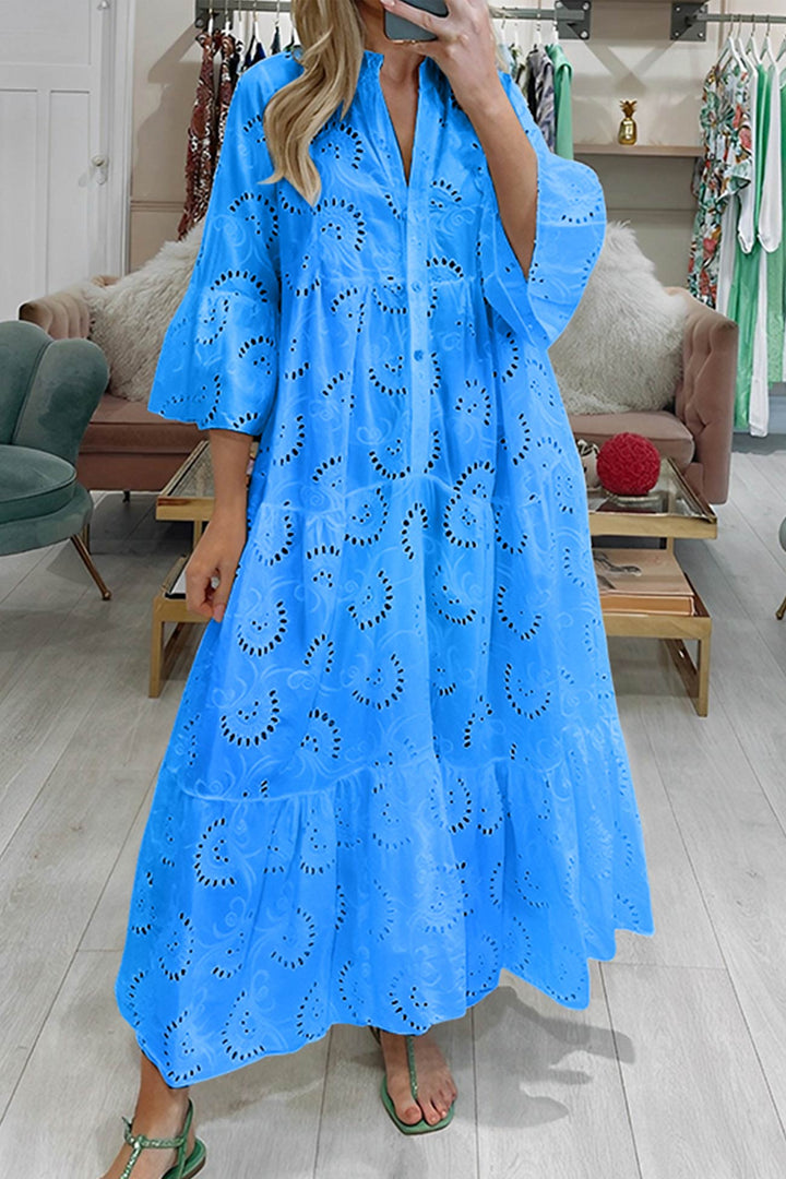 AZELITH – LACE MAXI DRESS