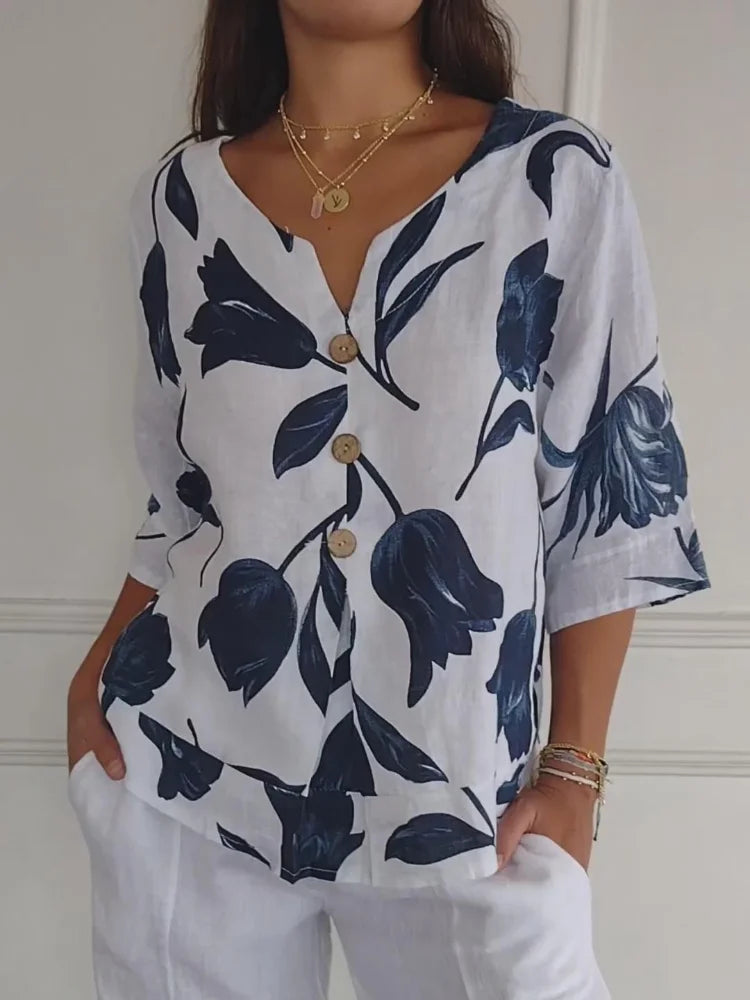 AMARA – PRINTED SPRING TUNIC
