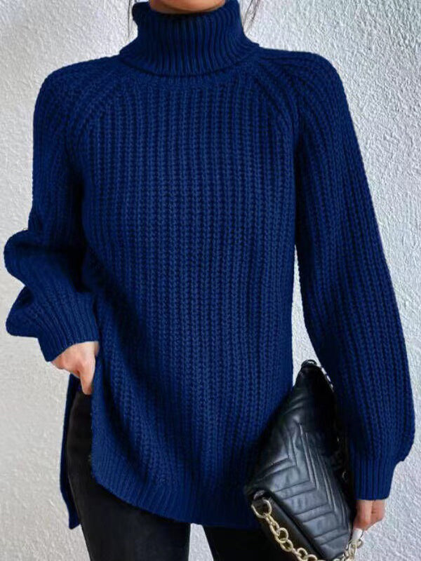 Ashlee - Chunky Knit Turtleneck Sweater