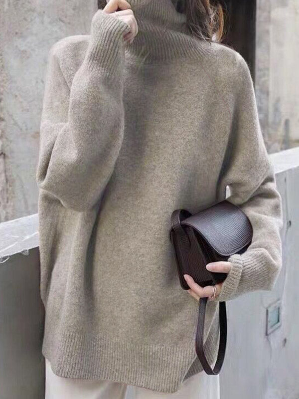 Heather - Cozy Turtleneck Sweater