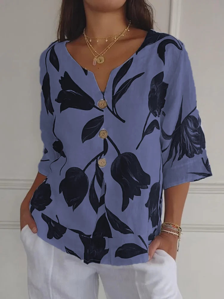 AMARA – PRINTED SPRING TUNIC
