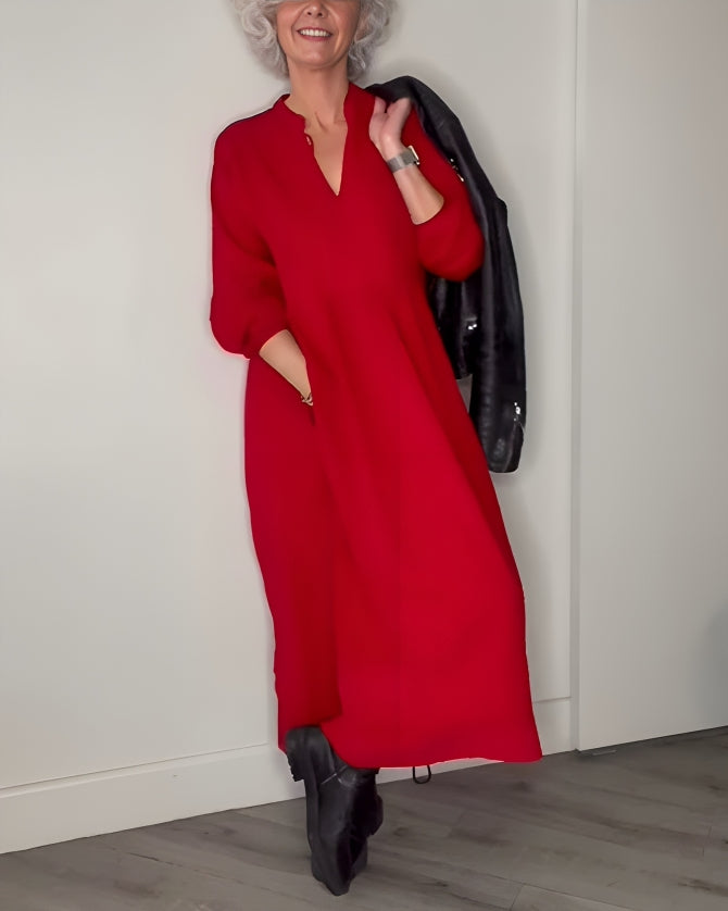 Mia - Elegant & Flattering Winter Dress
