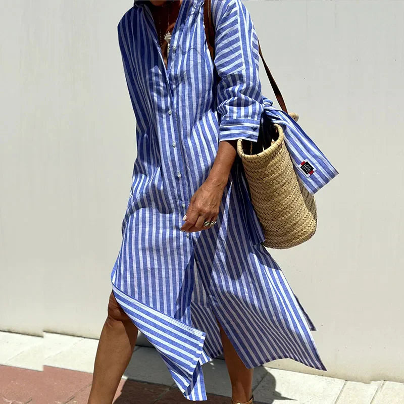 INES – ELEGANT STRIPED SHIRT