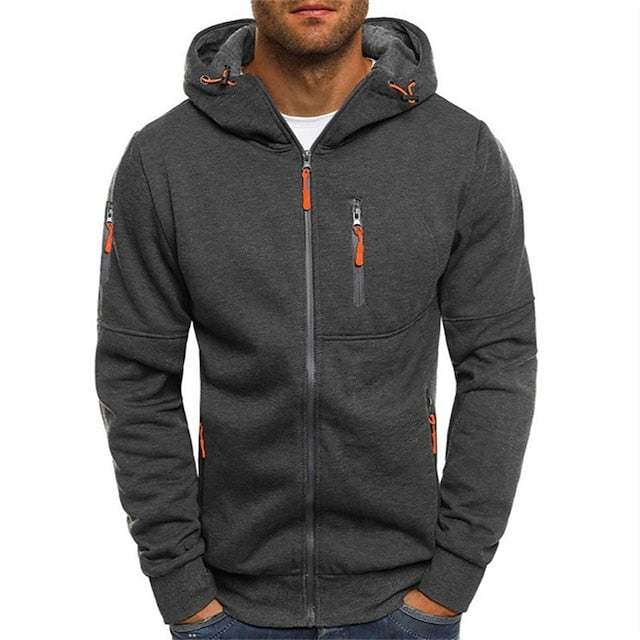 LEVI - HOODED ZIP-UP JACKET
