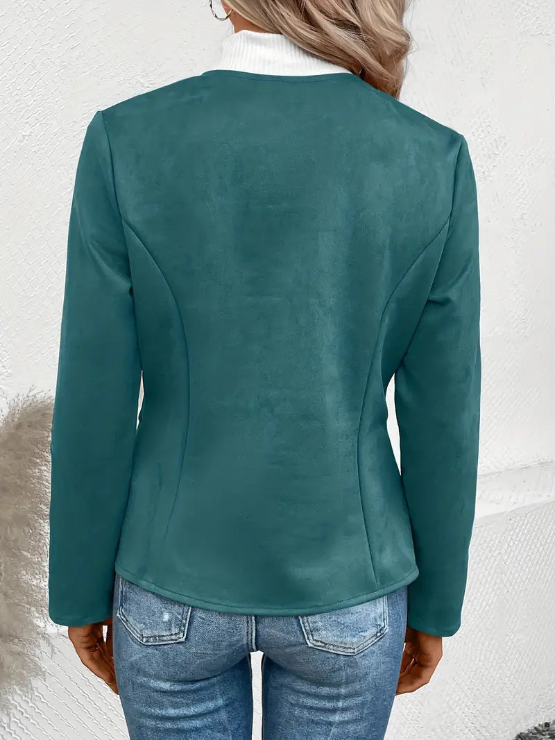 Thalia – Roksana Jacket With Zipper