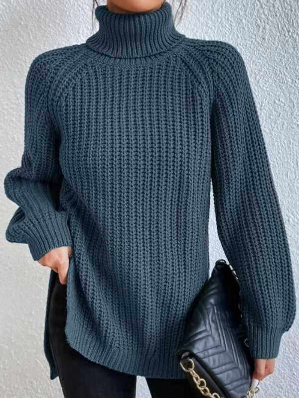 Ashlee - Chunky Knit Turtleneck Sweater