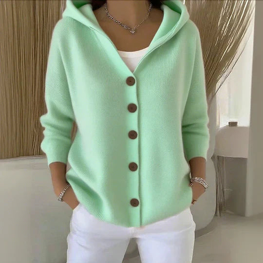 CYRENTHIA – WOMEN’S COTTON CARDIGAN