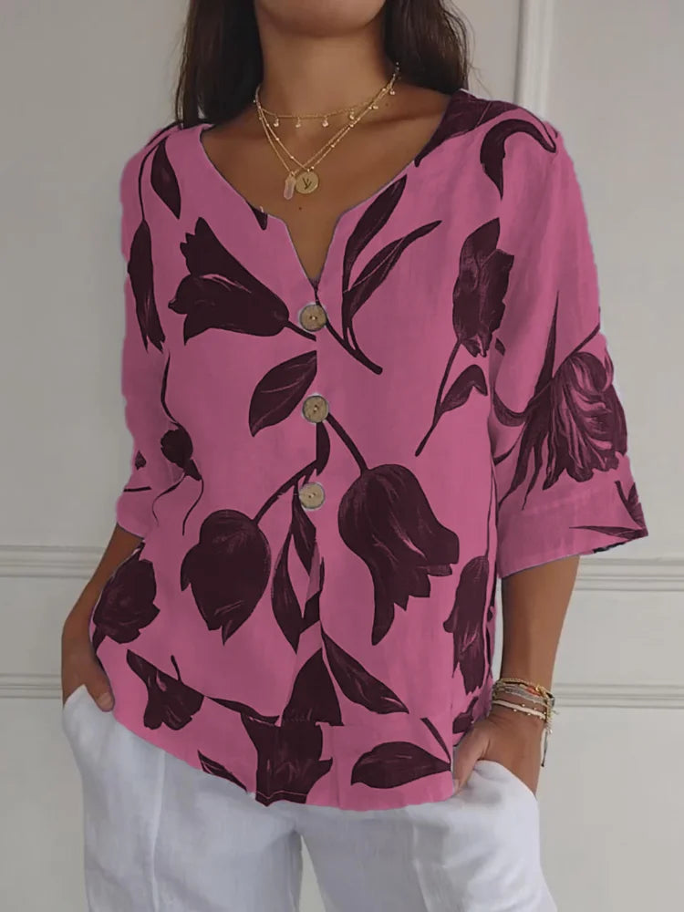 AMARA – PRINTED SPRING TUNIC