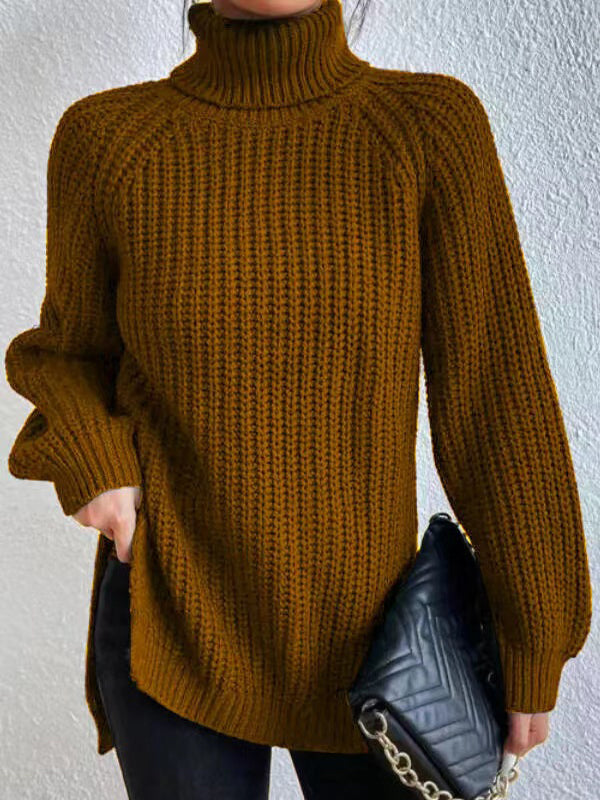 Ashlee - Chunky Knit Turtleneck Sweater