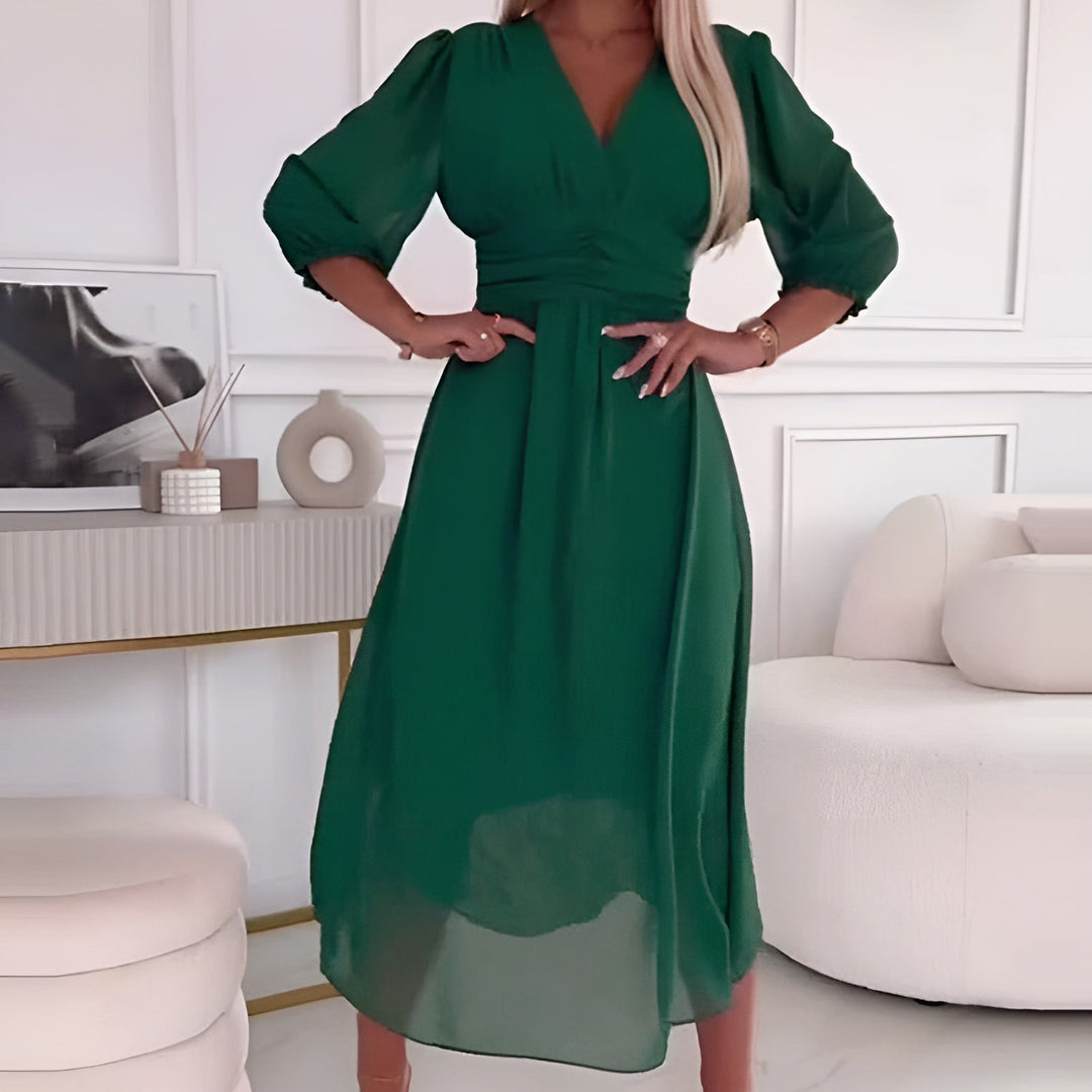 ADELINE – STYLISH WRAP DRESS
