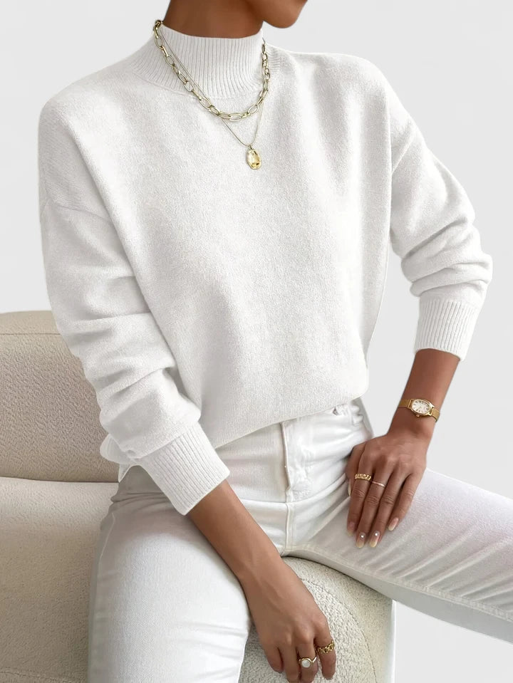 SERAVELLEA – ELEGANT TURTLENECK SWEATER