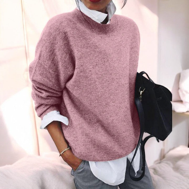 Serenity - Classic Black Knit Sweater