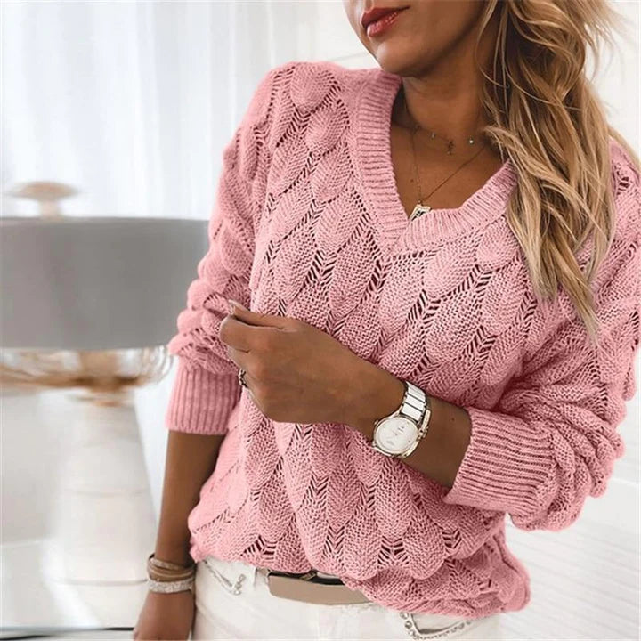 NOEMIER – V-NECK PULLOVER
