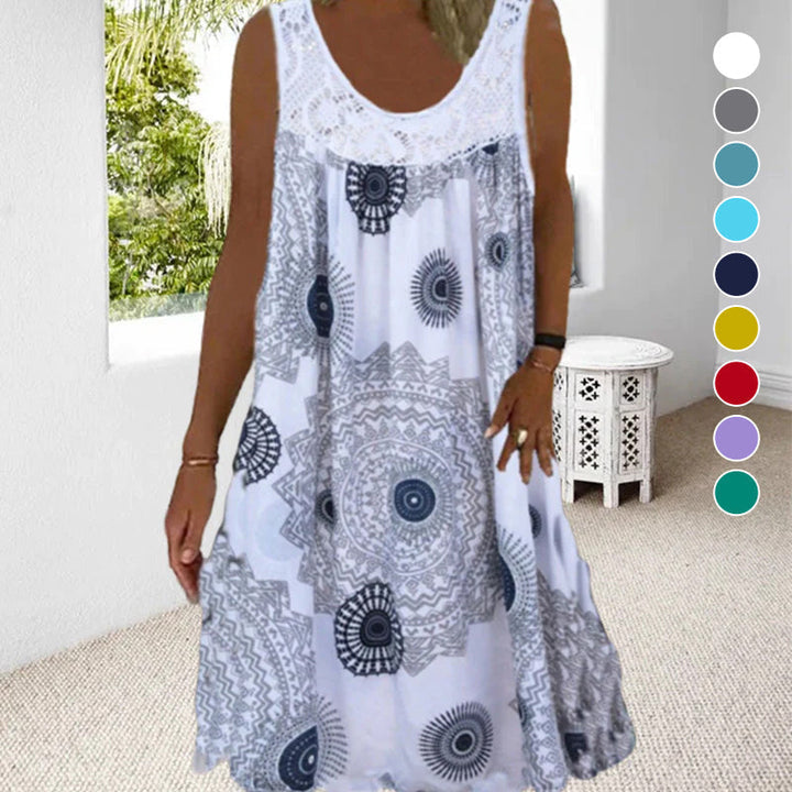 ZIRELLIA – SUMMER O-NECK DRESS