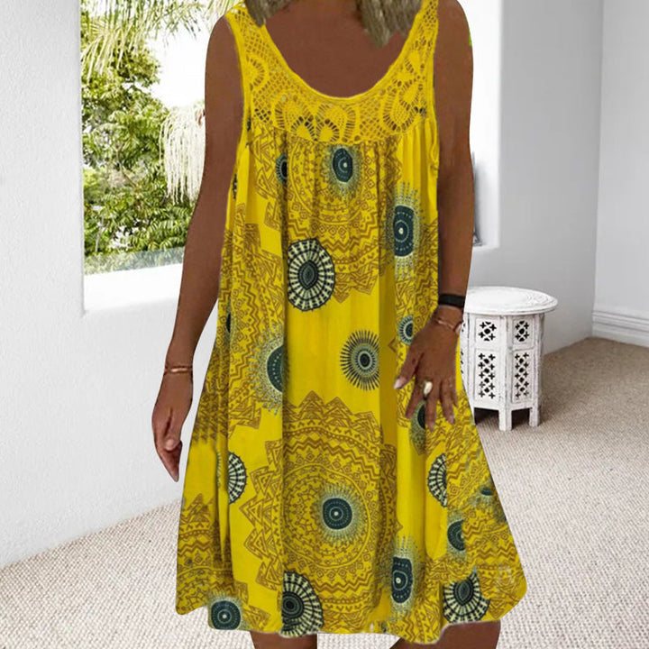 ZIRELLIA – SUMMER O-NECK DRESS