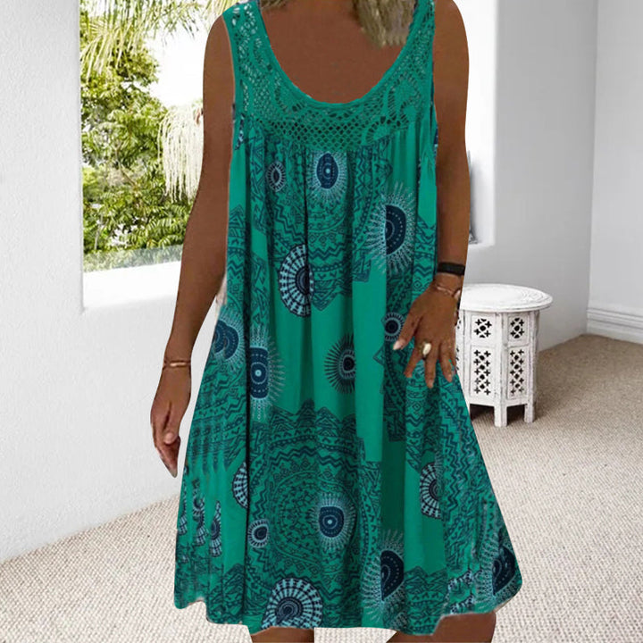 ZIRELLIA – SUMMER O-NECK DRESS