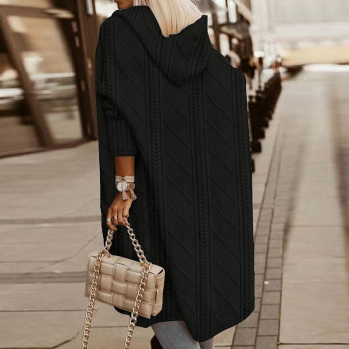 VERALYN – EXTENDED LENGTH HOODED CARDIGAN