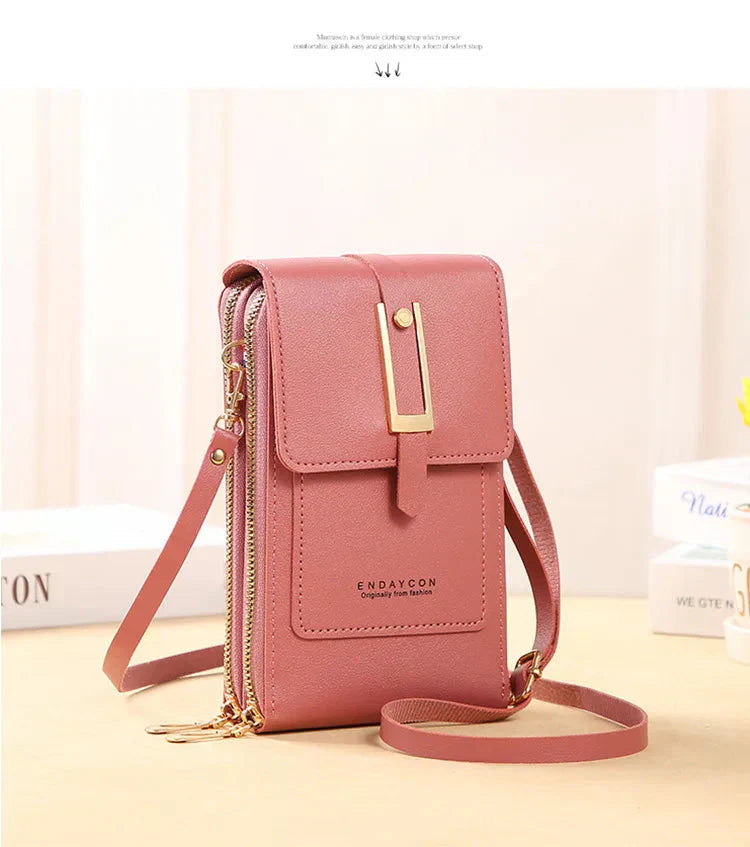 AVIVA – TOUCH SCREEN CELL PHONE SHOULDER BAG