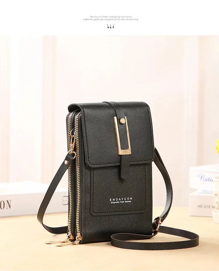 AVIVA – TOUCH SCREEN CELL PHONE SHOULDER BAG