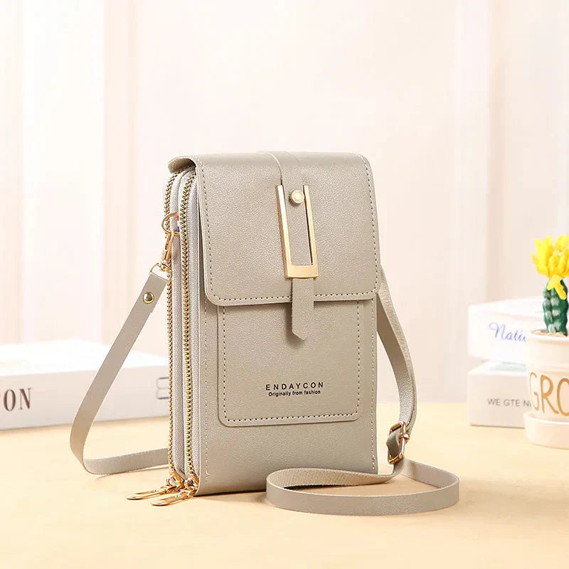 AVIVA – TOUCH SCREEN CELL PHONE SHOULDER BAG
