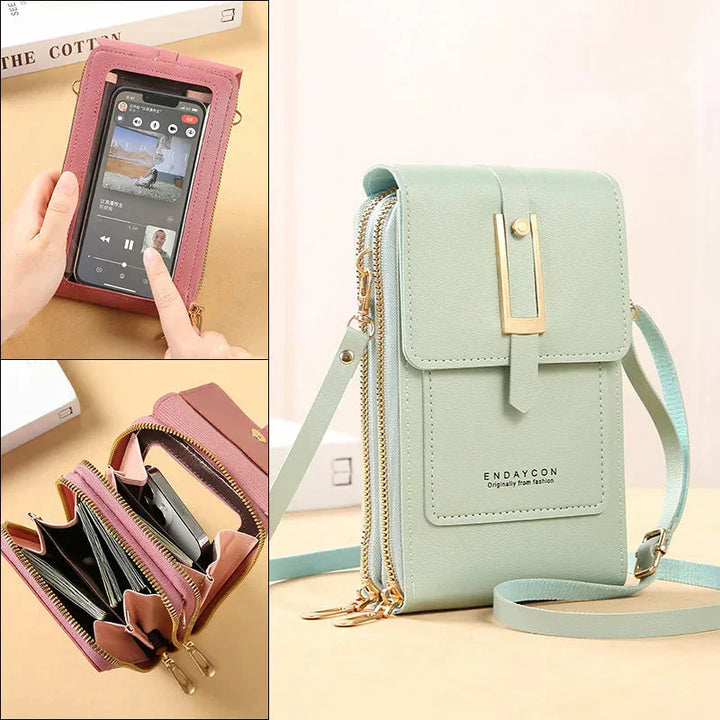 TALLIS – TOUCH SCREEN CELL PHONE SHOULDER BAG