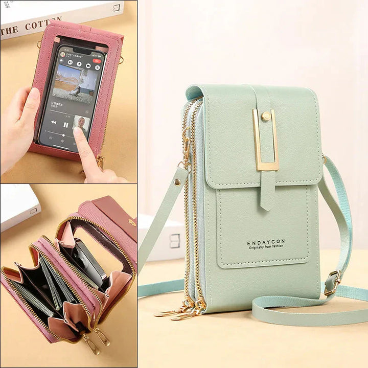 AVIVA – TOUCH SCREEN CELL PHONE SHOULDER BAG